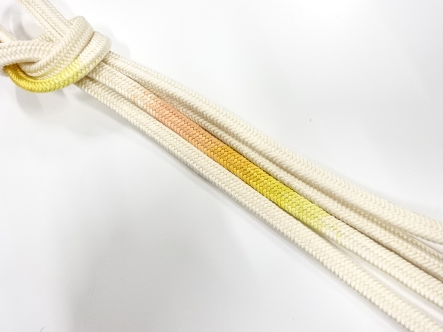 正絹　手組帯締め